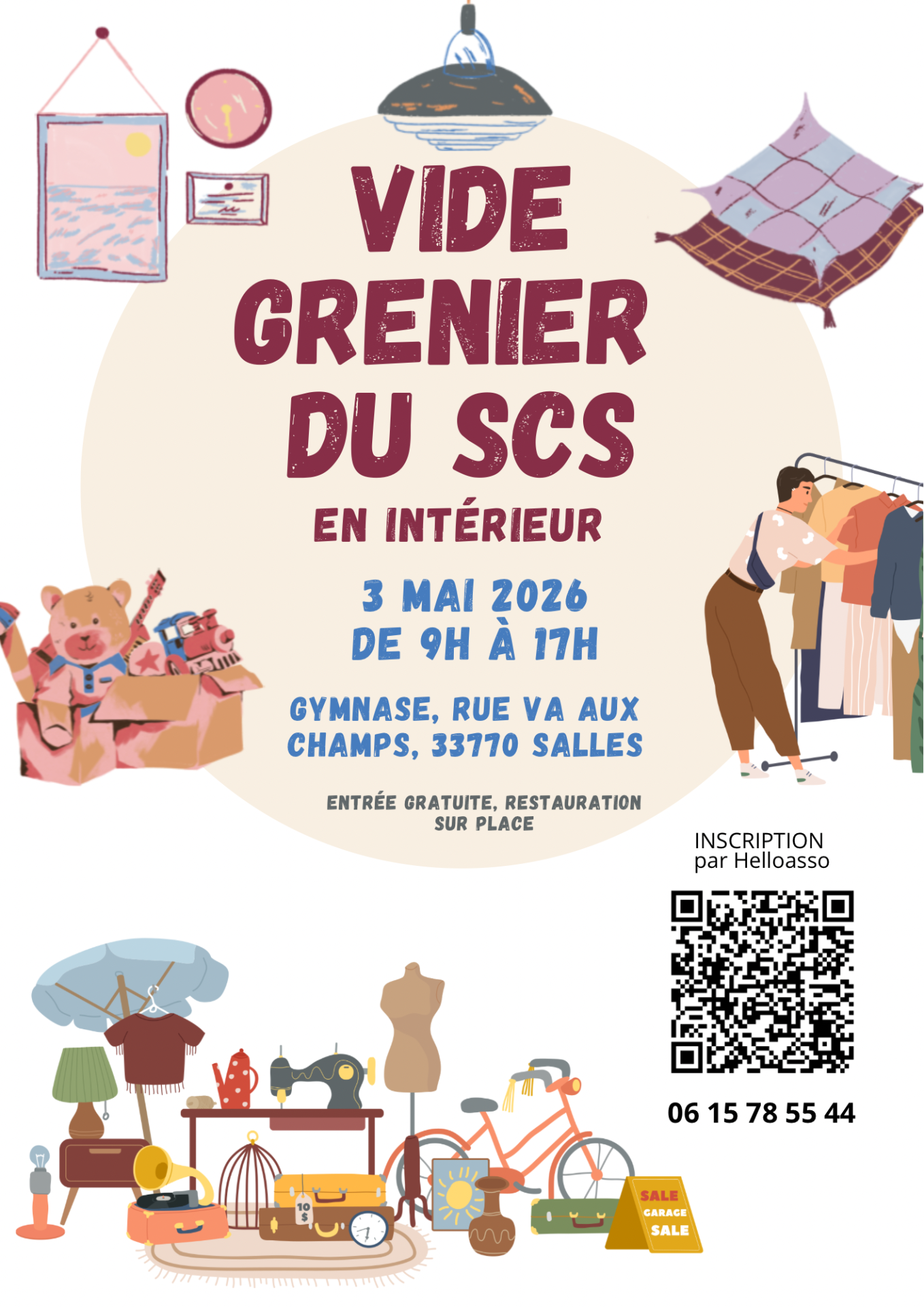 Vide grenier du SCS - Printemps